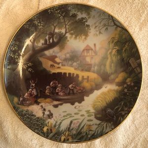 The Danbury Mint Children Fishing By Robert Hersey